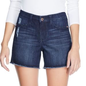 Guess NWOT Distressed Mid-Rise Denim Shorts
